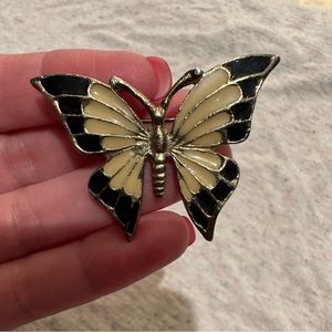 Antique Butterfly Brooch